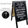 Excello Global Products Sidewalk A-Frame 20" x 27" Poster Holder, Black (EGP-HD-0084-BLK)~#|#~B23DB40B-DE73-4613-A1E3042E34D589F4_sc7