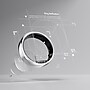 RingConn Gen 2 Ultra-Thin Smart Ring - Size Before You Buy - Size 9, Future Silver (123030901)~#|#~B23F92C3-A396-416E-8B24D7BE5019B7C6_sc7