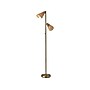 Adesso Cove 62.75" Antique Brass Floor Lamp with 2 Irregular Shades (5114-21)~#|#~B241B7FB-DA1A-4EEE-9773F41A03B2EEBA_sc7