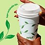 Perk™ Eco Compostable Plastic Hot Cup Lid, 10/12/16 Oz., White, 500/Carton (PK56218CT)~#|#~B245FDF5-9786-4605-A164CF588C2D5A8B_sc7