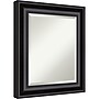 Amanti Art Grand Black Frame Wall Mirror, 25.75" x 21.75" (A42674593058)~#|#~B2484349-2BE0-4FFD-AB04671E4E6C3D65_sc7