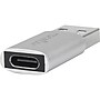 Rocstor USB-A to USB-C Adapter, Male to Female, Gray (Y10A207-A1)~#|#~B24AB6CC-BB91-4716-BF01DB83E86AB606_sc7