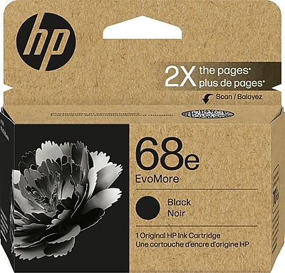 HP 68e EvoMore Black High Yield Ink Cartridge, Prints Up to 320 Pages (7FP22TN) Sansujyuku sansujyuku.com