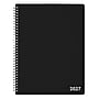 2027 Staples 8" x 11" Weekly & Monthly Appointment Book, Plastic Cover, Black (ST21488-27)~#|#~B24FFD74-9747-4157-A6DBDCFD8B640273_sc7