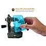 Bostitch Office Manual Pencil Sharpener, Blue (MPS2-BLUE)~#|#~B252BEE8-AB5E-434D-87AAA17DC6BF25B3_sc7