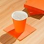 Creative Converting Touch of Color Paper Cups, 9 oz., Sunkissed Orange, 240 Cups/Carton (56191B)~#|#~B2530629-D153-4BBE-89938405A2CD3F98_sc7