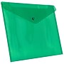 JAM Paper Premium Plastic Document File, Letter, Green, 3/Pack (235227563X3)~#|#~B25600CE-42FE-4E41-95BB61F23DFA4F4F_sc7