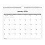 2026 Blue Sky Enterprise 15" x 12" Monthly Desk Calendar, Black/White (111292-26)~#|#~B2591E1E-A739-43D2-9AA605E2724AF1DE_sc7