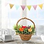 National Tree Company 10" Spring Multicolor Floral Basket (EG79-19B0162-1)~#|#~B25A239C-AA79-4BC8-A6E8F2167AC5BA79_sc7