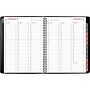 2026 AT-A-GLANCE 8" x 11" Weekly & Monthly Appointment Book, Faux Leather Cover, Black (33351-2601)~#|#~B25BB4BC-786C-426B-853946B99995D6ED_sc7