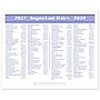2027 AT-A-GLANCE Flip-A-Week 7" x 5.5" Weekly Desk Calendar Refill, White/Blue (SW705X-50-26)~#|#~B25F60A6-C45D-411C-B6085E82884E0D45_sc7