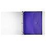 JAM Paper Poly Binder Pocket, 3-Hole Punched, Purple, 12/Pack (218VB1PU)~#|#~B2664337-923B-4CDF-B07293C8C8D8D210_sc7