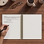 Staples Pro120 Elite™ Flexible Cover Notebook, 8.5" x 11", Narrow Ruled, 90 Sheets, Black (ST63367)~#|#~B26E3E33-F9DB-4666-BBA5A9A24D34B25E_sc7