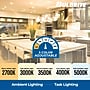 Bulbrite 12 Watt 4" Integrated LED Recessed Downlight with E26 Quick Connect, 5CCT - 27/30/35/40/50K, 1100 Lumens, 4/Pack~#|#~B26F3825-A9AF-4D95-9990F444B1B0E4F0_sc7