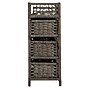 Household Essentials Woven Storage Drawer, 3-Drawer, Grey (HE1106)~#|#~B27262F4-4B8B-47E4-879481DE957FE665_sc7