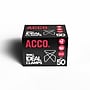 ACCO Ideal Small Butterfly Clips, 0.13" Capacity, Silver, 50 Clips/Pack (72620)~#|#~B273A607-DD67-4083-B2A6FD51AACA84DC_sc7