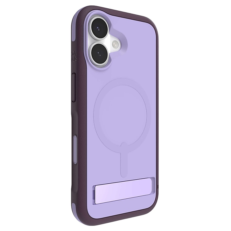 Zagg Sedona Snap MagSafe Phone Case for Apple iPhone 17, Shock Absorbing Bumpers, Dusty Grape (702319084) image 1