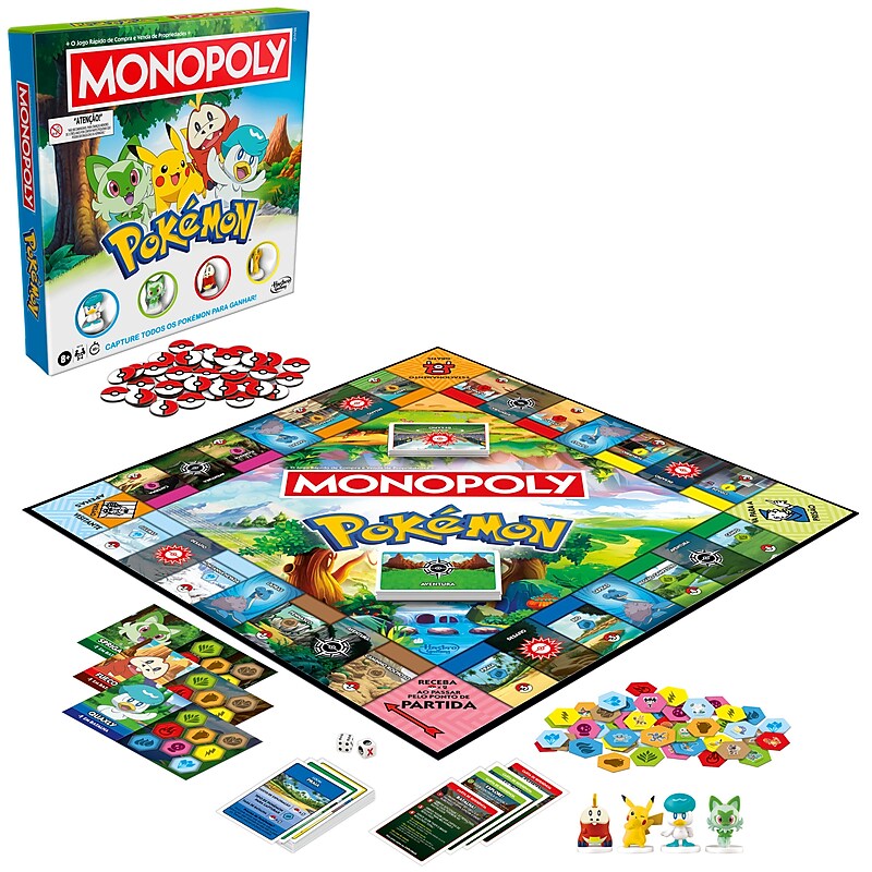 Monopoly Pokémon Edition Board Game (G0716) image 1