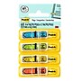 Post-it 'Sign and Date' Message Flags, 0.47" Wide, Assorted Colors, 80 Flags/Pack (684-SD)~#|#~B27887F0-B20A-47F5-8EAB683B7E229EC4_sc7
