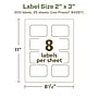 Avery EcoFriendly Laser/Inkjet Multipurpose Labels, 2" x 3", White, 200/Pack (94267)~#|#~B27C2205-58FE-4BB8-942A45519B62AC0D_sc7