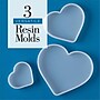 Mod Podge Silicone Resin Mold, Hearts, 3/Pack, 3 Packs/Bundle (MOD27578-3)~#|#~B27E4B70-E909-4484-9AAA577EB37759A5_sc7