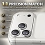 SaharaCase Tempered Glass Camera Lens Protector for iPhone 18 Pro, Silver (ZD00259)~#|#~B27F8EE8-07F2-417E-810B52B5D677B55A_sc7