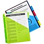 Avery Big Tab Insertable Plastic Divider, 5 Tabs, Multicolored (11902)~#|#~B28409F2-6F27-4681-B66B72537B921CE2_sc7