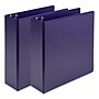 Samsill Earth's Choice 3" 3-Ring View Binders, Purple, 2/Pack (SAMU86808)~#|#~B28708A6-4206-40A2-BDDA3BFBBF5564A7_sc7