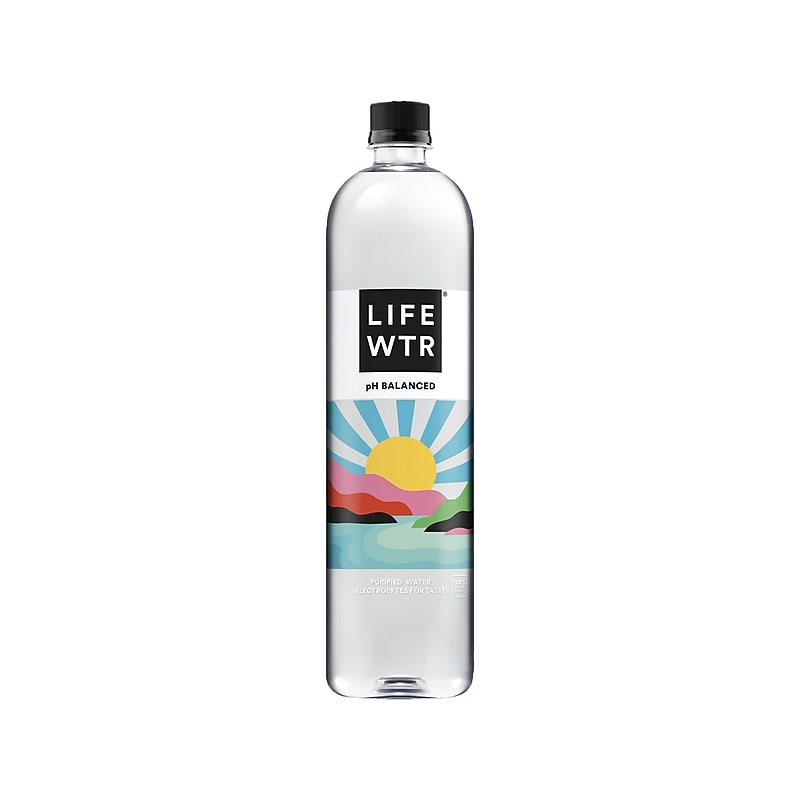 LIFEWTR Purified Water, 33.81 oz. (012000161155) image 1