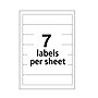 Avery Easy Peel Laser/Inkjet File Folder Labels, 2/3" x 3-7/16", Assorted Colors, 252 Labels/Pack (5235)~#|#~B28B03FE-939E-4240-8590AE8FB5CCB4AB_sc7