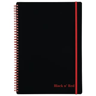 Black N' Red 1-Subject Professional Notebooks, 5.875