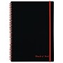 Black N' Red Professional 1-Subject Professional Notebook, 8.25" x 11.75", Wide Ruled, 70 Sheets, Black (JDK-E67008)~#|#~B28F093F-22B9-409F-9F97FBCCF37800E9_sc7