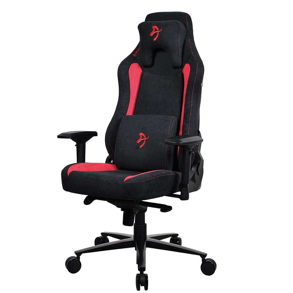 Arozzi Vernazza chair front view with armrests