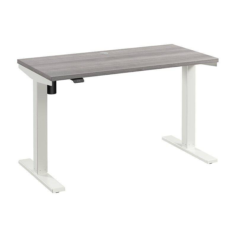 Bush Business Furniture Move 40 Series 48"W Electric Adjustable Standing Desk, Platinum Gray (M4S4824PGWK) image 1