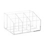Mind Reader 7-Compartment Acrylic Desk Tray, Clear (AORG-CLR)~#|#~B29AAB88-3054-49E9-87668657FA5110B4_sc7