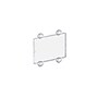 Azar Sign Holder, 8.5" x 11", Wall Mounted, Clear Acrylic, 10/Pack (106614-10PK)~#|#~B29B54F4-68CE-4A11-AC8F027F3582C832_sc7