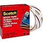 Scotch Book Transparent Clear Tape, 1.5" x 15 yds., 3" Core, Transparent (845)~#|#~B29D2772-780C-4569-83665D9B6AC521A1_sc7