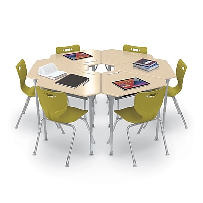 MooreCo Astute Diamond Student Desk - Thumbnail 2