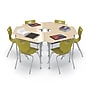 MooreCo Astute 33.8"W Diamond Student Desk, Fusion Maple, 2/Pack (59086)~#|#~B29E52C7-EE96-4A2D-90385A059AFCDD32_sc7