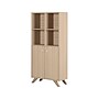 South Shore Helsy 65.25" 6-Shelf Bookcase with Adjustable Shelf, Soft Elm Laminated Particleboard (13869)~#|#~B2AB7E5F-4E22-4B52-98BDAF8DAC1CD574_sc7