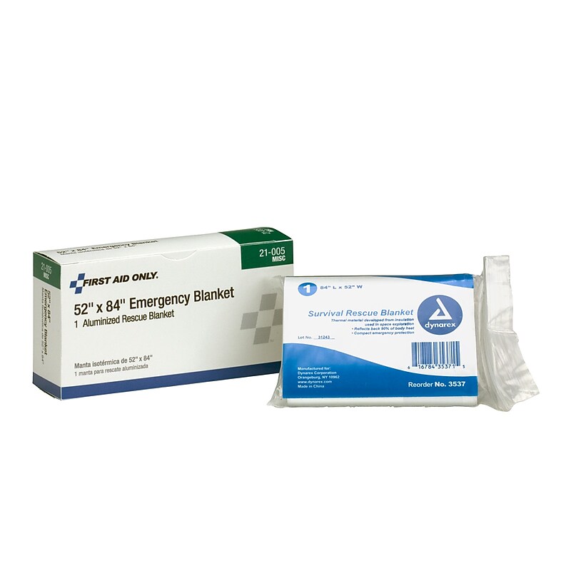 First Aid Only Emergency Blanket (21-005/B502) image 1