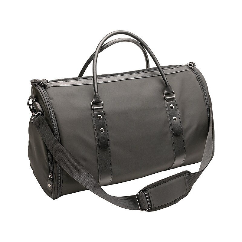 Excello Global Products 9" Carry-On Garment Bag, TSA Checkpoint Friendly, Black (SPLS-TRVL-0001) image 1