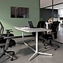 Bush Business Furniture 72"W x 36"D Boat Shaped Conference Table, Platinum Gray (99TBM72PGSVK)~#|#~B2AF1C20-C177-453C-8DF05A761C0D7507_sc7