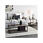 Household Essentials Jamestown 39"W x 20"D Laminate Coffee Table, Ashwood/Black (8084-1)~#|#~B2B68355-7DD7-40C1-A12C33761E6A5F9E_sc7