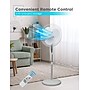 Black & Decker 18" Oscillating Pedestal Fan with Remote, 3-Speed, White (BDSF18MW)~#|#~B2B8E7F0-961B-4760-B0EAD9CAAC98E543_sc7