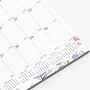 2027 Blueline Colorful Passion Floral 12" x 17" Monthly Wall Calendar, White/Purple (C173126)~#|#~B2BA7D34-2C23-481C-A62EC249A0A891CA_sc7