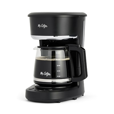 Mr. Coffee 12-Cups Automatic Drip Coffee Maker, Stainless Steel