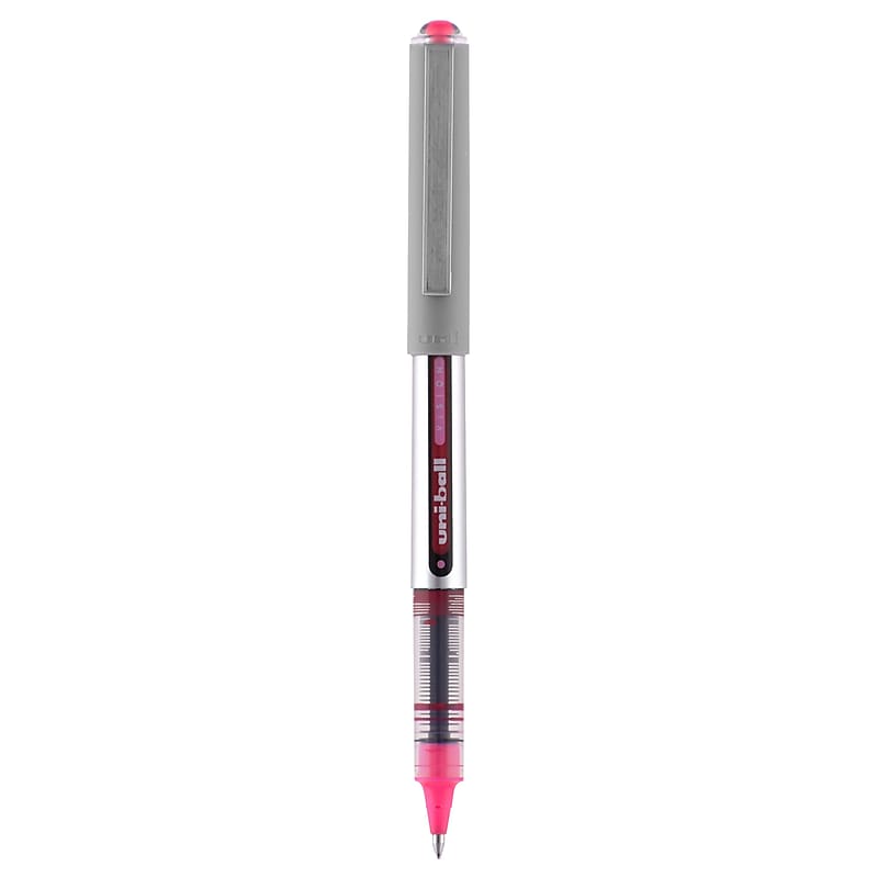 uni-ball Vision Designer Rollerball Pens, Fine Point, 0.7mm, Passion Pink Ink (60384) image 1