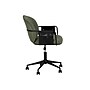 Linon Home Decor Products Karri Armless Polyester Swivel Computer and Desk Chair, Olive Green (178538GRN01U)~#|#~B2C810C2-EC48-4E74-88B173EC5D55FDFE_sc7