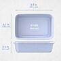 Bentgo Salad Container, Periwinkle,  32 oz., 10/Pack (BGPRP1-PW)~#|#~B2CF24A6-B3DB-4A4E-91106230787085A0_sc7
